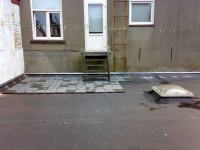 dakbedekking bijkeuken