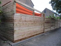 schutting tuin