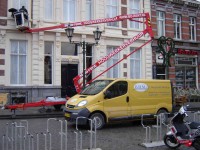 Gevelwerk De draak Bergen op Zoom
