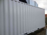 schilderwerk zeecontainer gereed